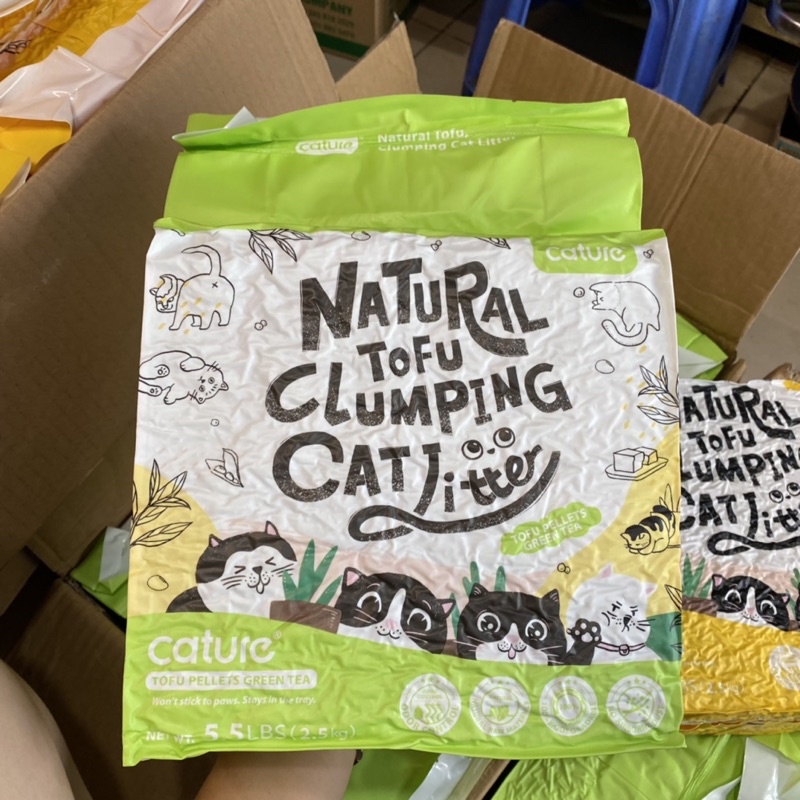 Cát đậu nành, cát tofu Cature