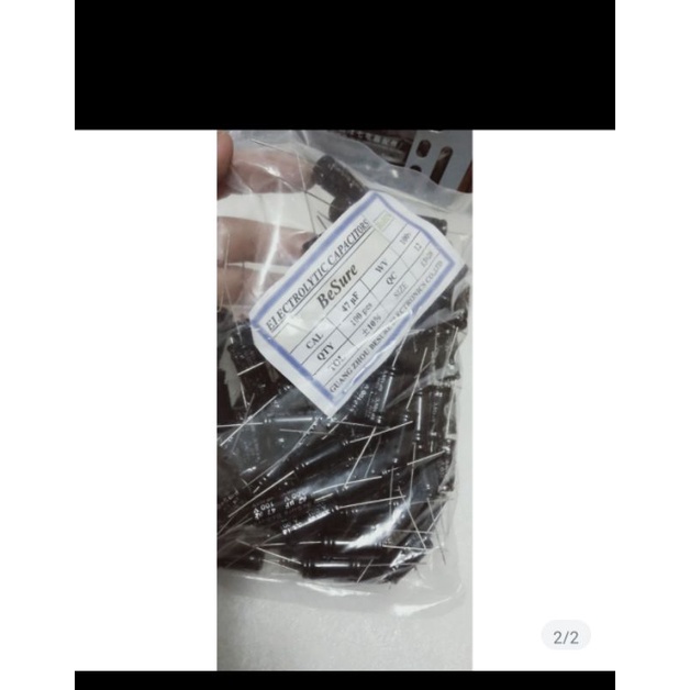 5 tụ loa 2 đầu 47uf 100v