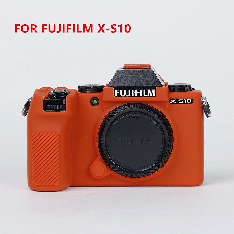 Ốp Điện Thoại Silicone Cho Fujifilm X-S10 XS10 X-T200 X-T100 XT200 X-T30 II XT30 XT30II X-A7 XA7 X-T20 X-T10 XT100