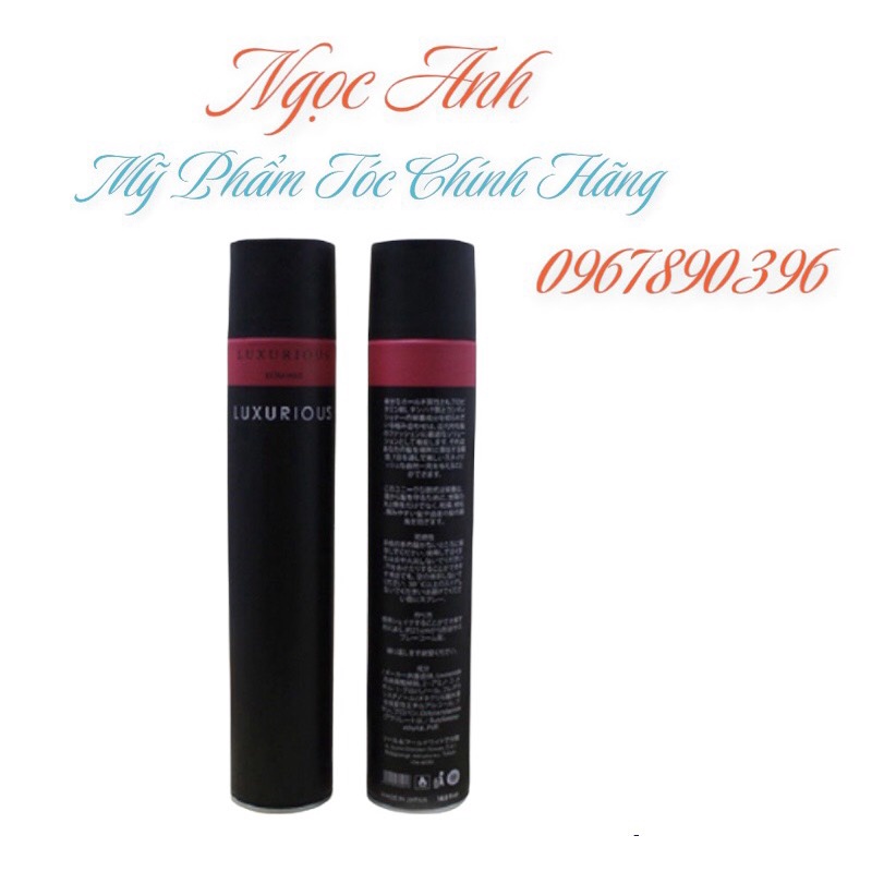 Gôm Xịt Tóc Nam LUXURY - Siêu Thơm, Siêu Cứng