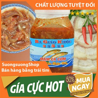 [Cháy hàng] Mắm cá cơm Nữ Hoàng 55555 hủ 500gr 100% Organic Hương vị tuyệt vời Sương Sương Shop