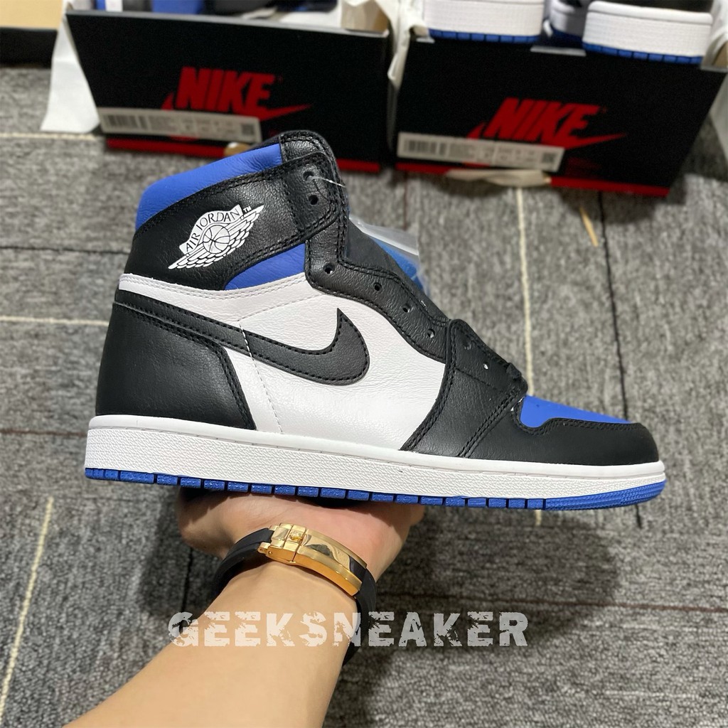 [Geek] Giày Jordan 1 High Royal Toe - Phiên Bản Cao cấp | BigBuy360 - bigbuy360.vn