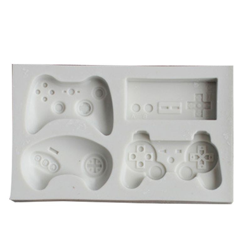 2pcs Game Controller Mold Silicone for Candy, Chocolate, Cake Decoration, Resin, Clay