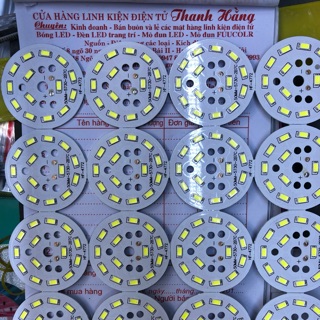 Mâm led tròn 7w dùng qua chấn lưu