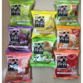 Thạch trái cây Orihiro Nhật Bản gói 120g