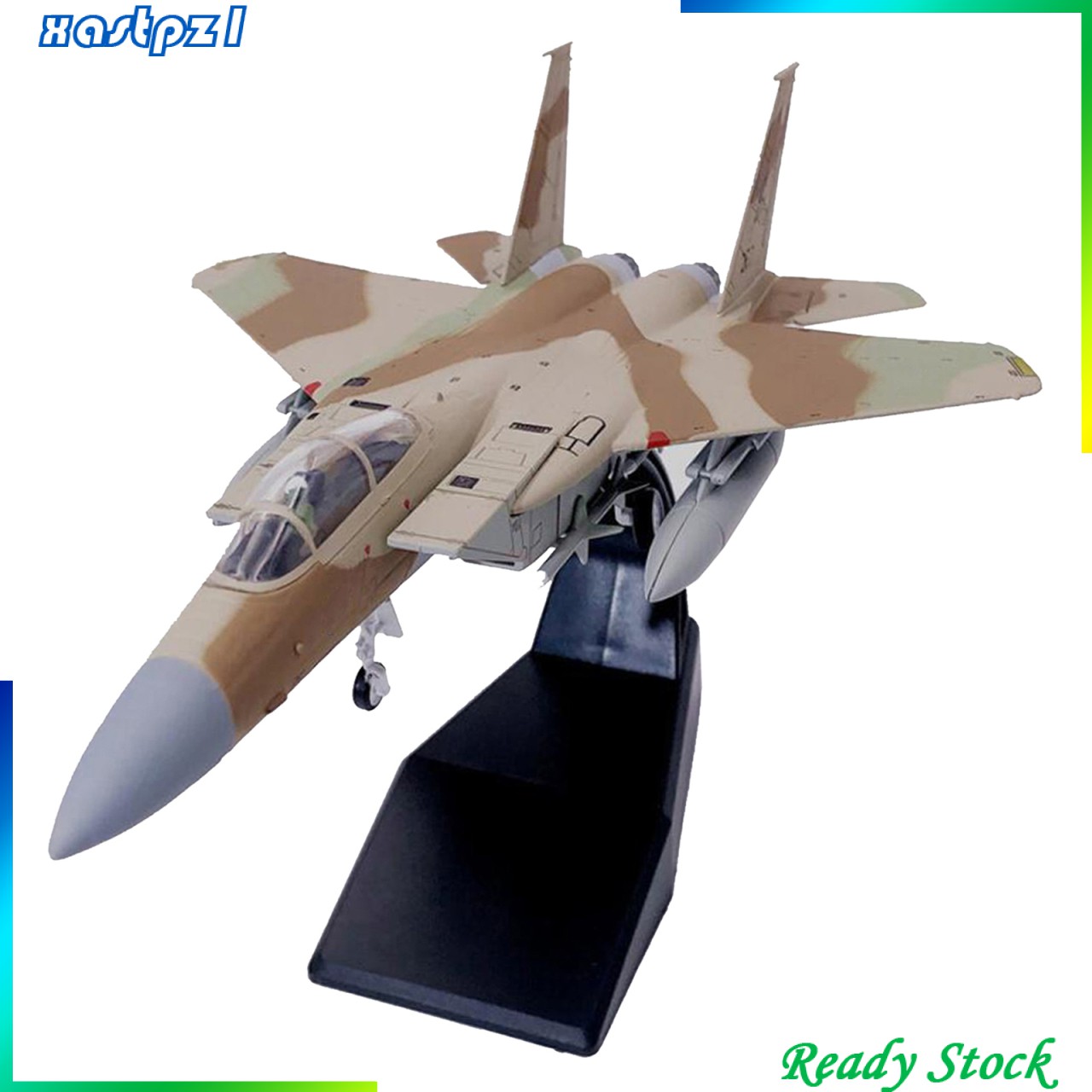 AIRCRAFT MODEL Mô Hình Máy Bay Chiến Đấu Israel F15 Tỉ Lệ 1 / 100