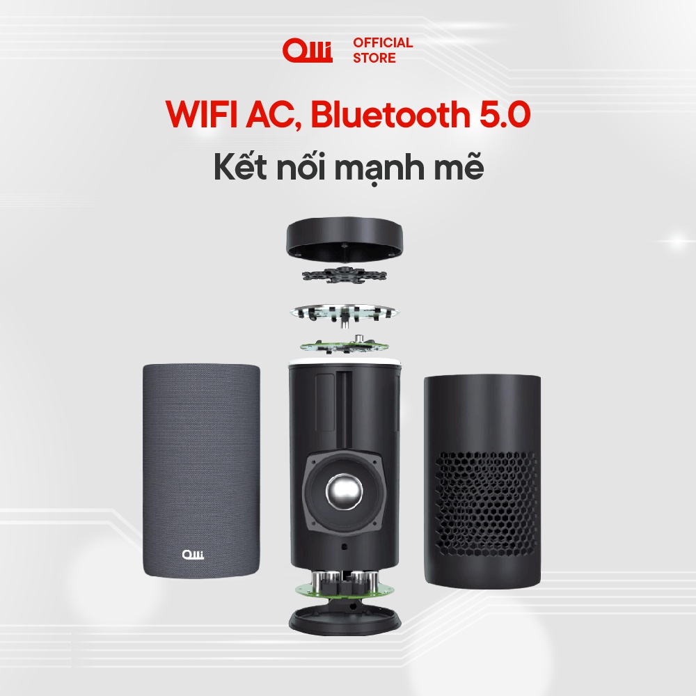 Loa thông minh OLLI MAIKA màu Đen Nguyên Bản MK100B