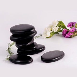 [Hộp 16 Viên Hình Ovan] Bộ Đá Nóng Massage Spa Ovan