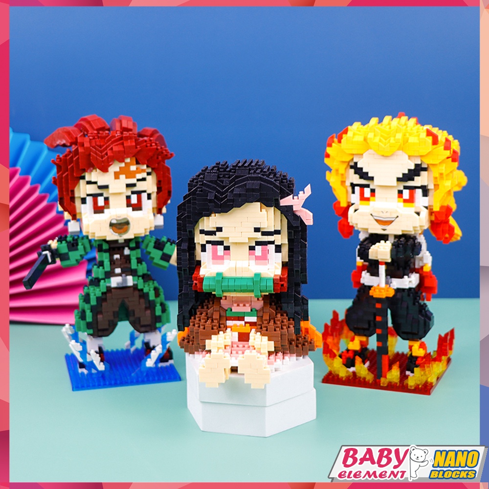 Mô Hình Nhân Vật Hoạt Hình Demon Slayer Blade Kamado Tanjirou DIY