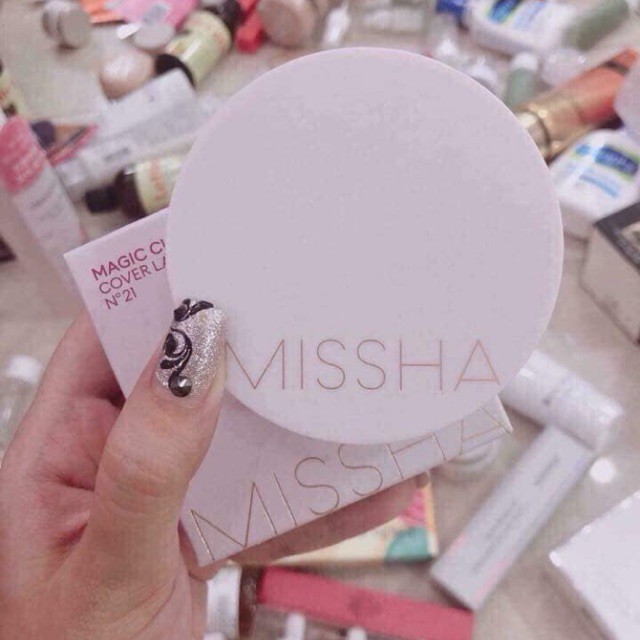 Phấn nước Misha( vỏ hồng)