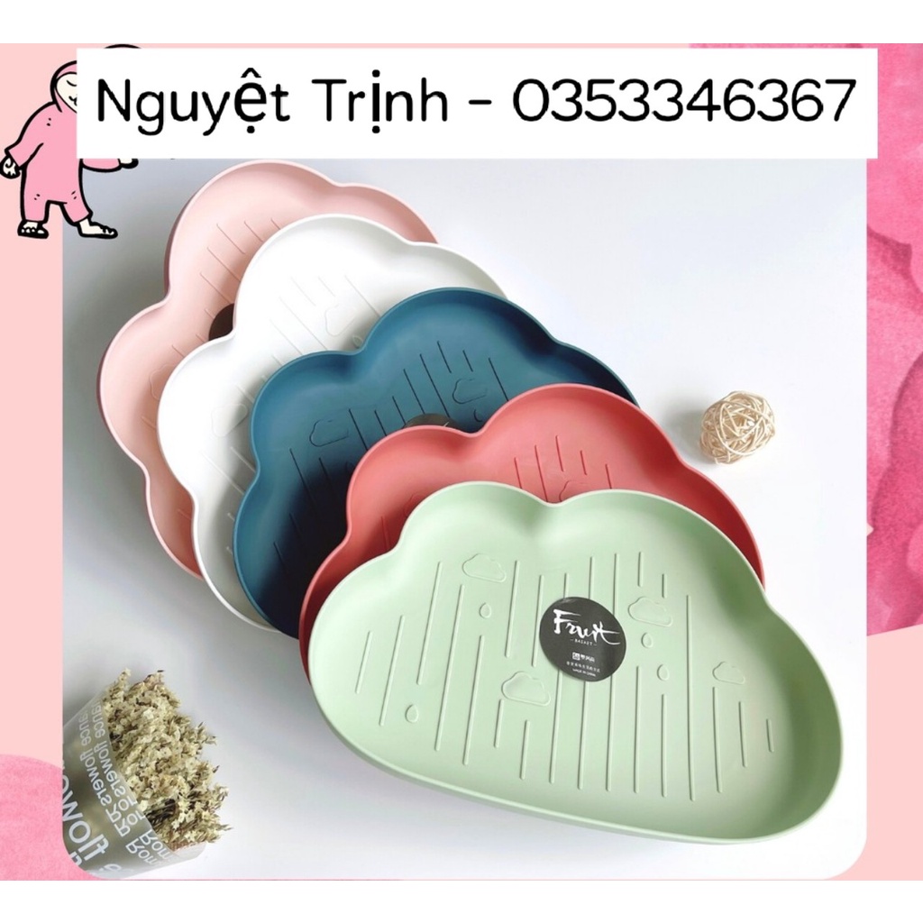Khay Ăn Dặm Hình Đám Mây