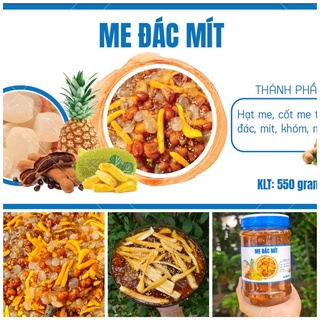 Me Đác Mít - me hạt mềm ngào đác mít khóm hủ 550gr đậm đặc y hình