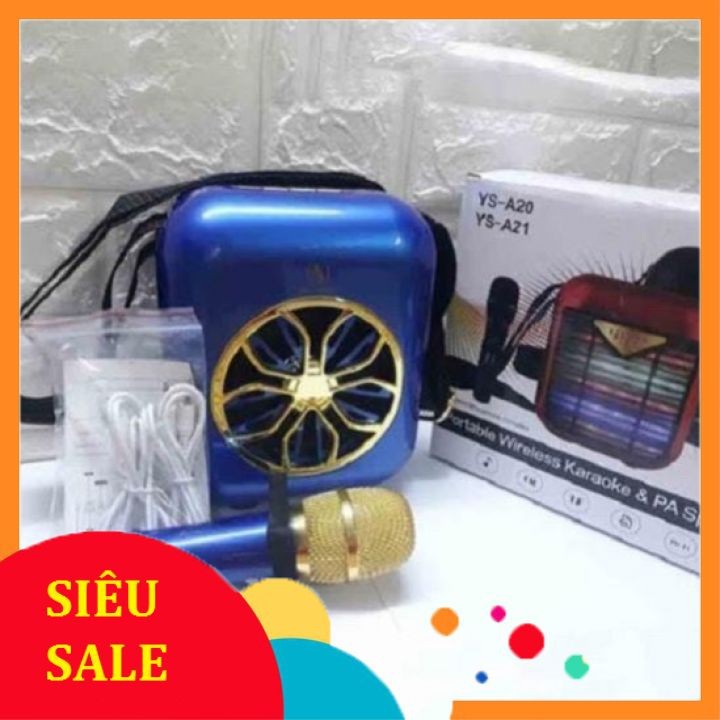 Loa karaoke YS-A20 tặng micro ko dây siêu hay hàng chuẩn BH 6 tháng
