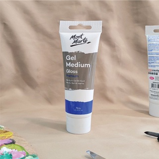 [SUMMER] Gel phủ bóng Medium Gloss Mont Marte 75ml/135ml