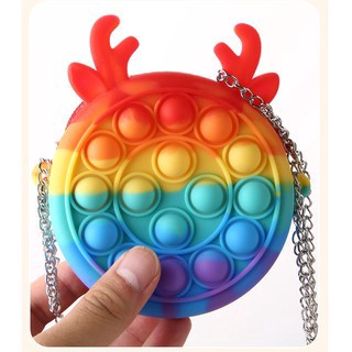 Pop it Fidget Túi kỳ lân / Hello Kitty túi đeo vai lớn, Đa dạng kiểu dáng và màu sắc phong phú, Quà trẻ em