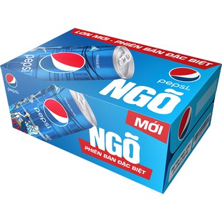 [CHỈ NHẬN GIAO HOẢ TỐC NOWSHIP] THÙNG 24 LON PEPSI NGÕ 245ML