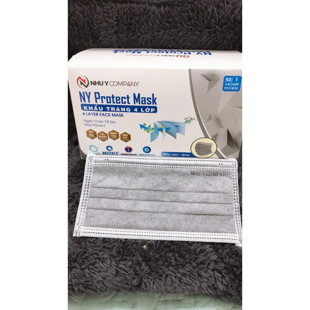 COMBO 2 HỘP KHẨU TRANG 4 LỚP NHƯ Ý NNK 100 CÁI | BigBuy360 - bigbuy360.vn