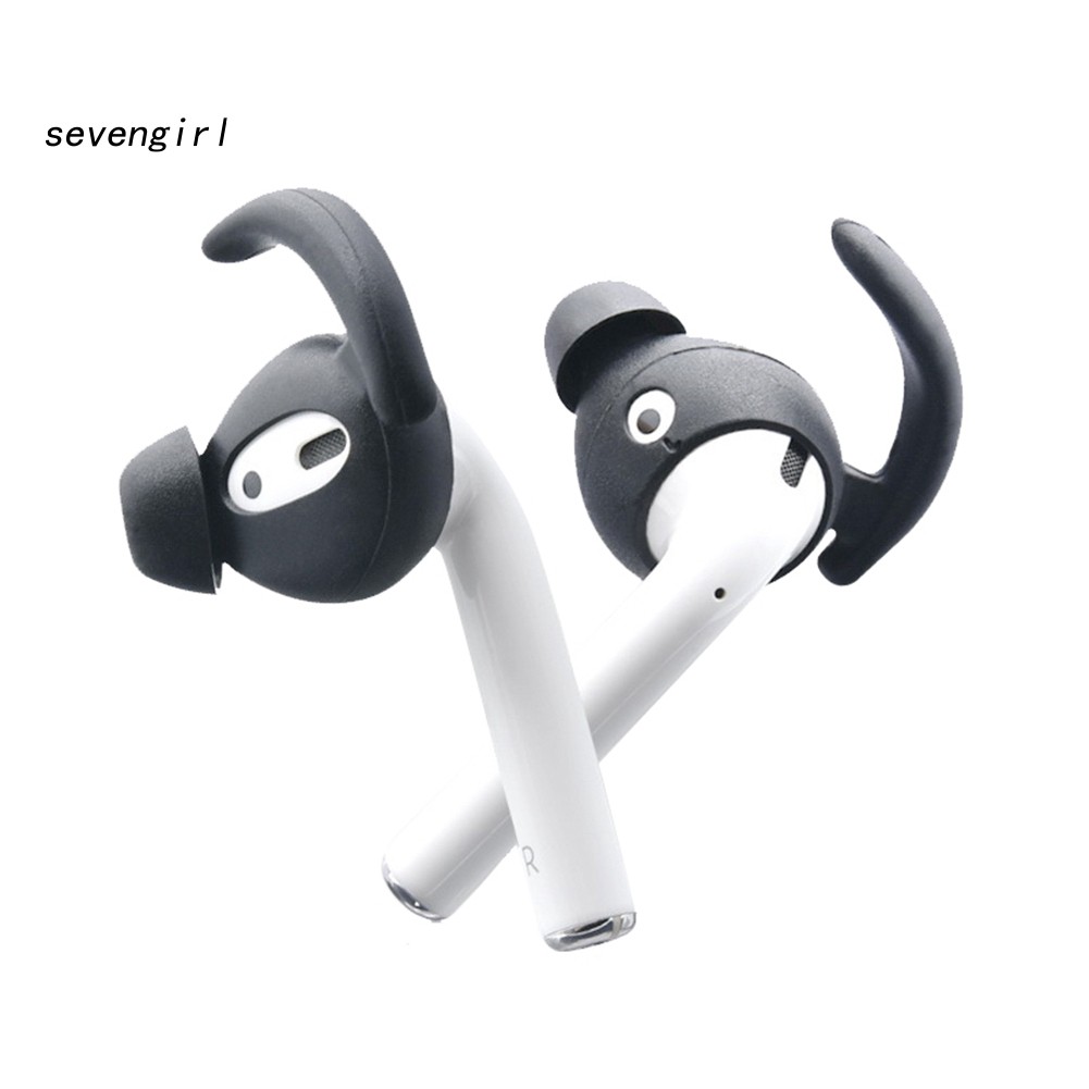 Set 2 Đệm Tai Nghe Bằng Silicon Tiện Dụng Cho Airpods 1 2