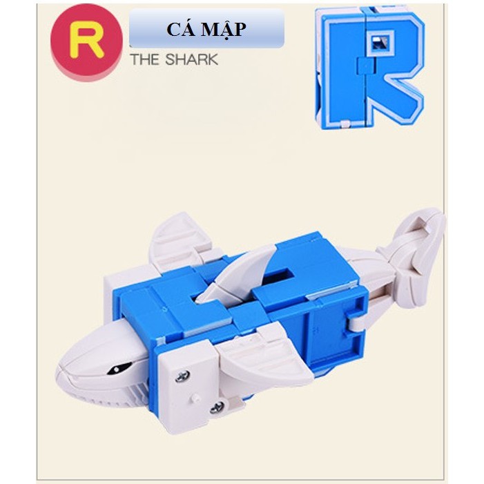 Đồ Chơi Cho Bé Chữ Cái Biến Hình Thông Minh O_P_Q_R_S_T