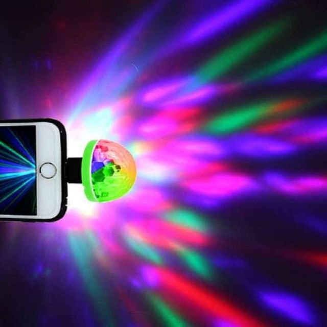 Đèn vũ trường 7 màu usb