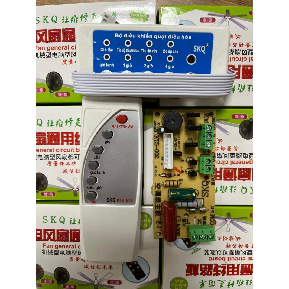 M10 _ Bo mạch quạt hơi nước đa năng | có chân cắm phao cảm biến