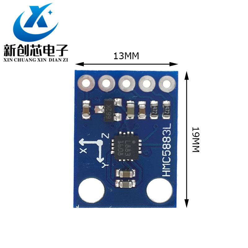 Mô Đun Cảm Biến Từ Tính Gy-273 3v-5v Hmc5883l Qmc5883l 3 Trục Cho Arduino