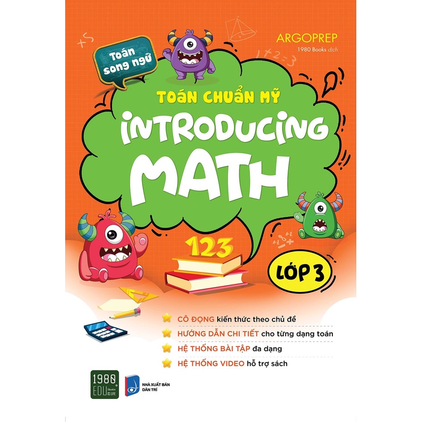 Sách - Toán Chuẩn Mỹ - Introducing Math - Lớp 3