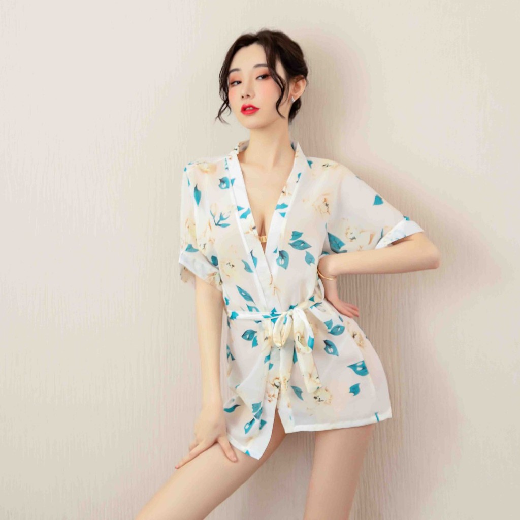 Đầm ngủ choàng cao cấp sang chảnh L270