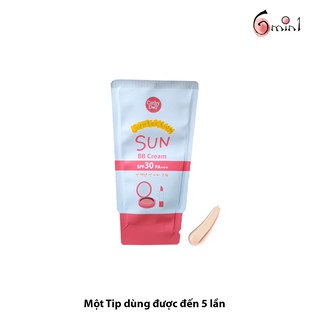 [Cực tiện lợi] Kem chống nắng BB cream dạng Tip chỉ 15k cho 5 lần dùng thể tích 6g