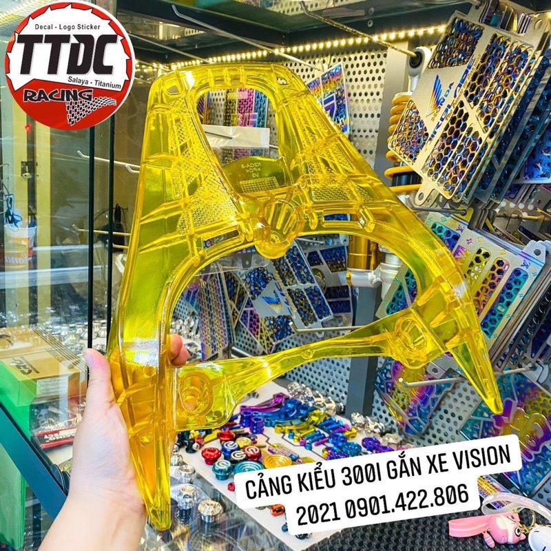 Cảng Vision 2021 mẫu sh300i trong suốt đủ màu