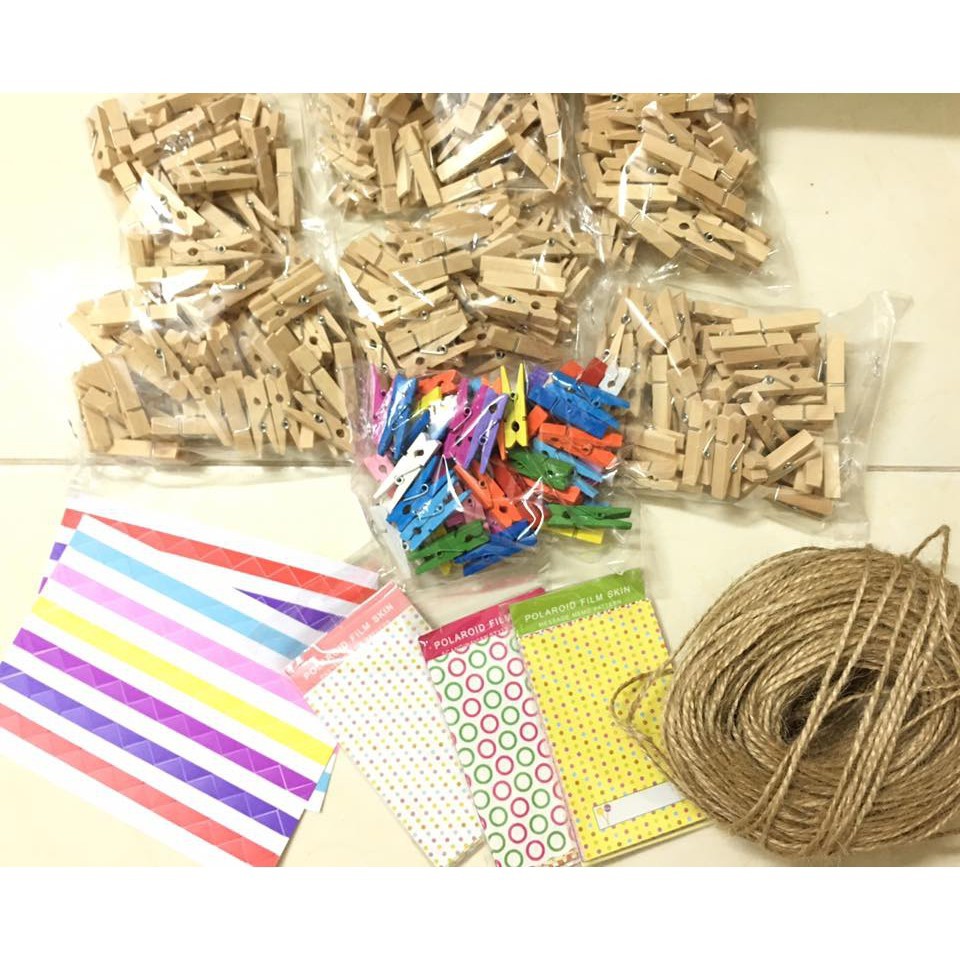 In Ảnh Theo Yêu Cầu 🎁 Combo Siêu Rẻ 45 ảnh 6x9 🎁 In Ảnh 45 ẢnhCó Ép Plastic + 45 Kẹp Gỗ + 10M Dây Cói | BigBuy360 - bigbuy360.vn