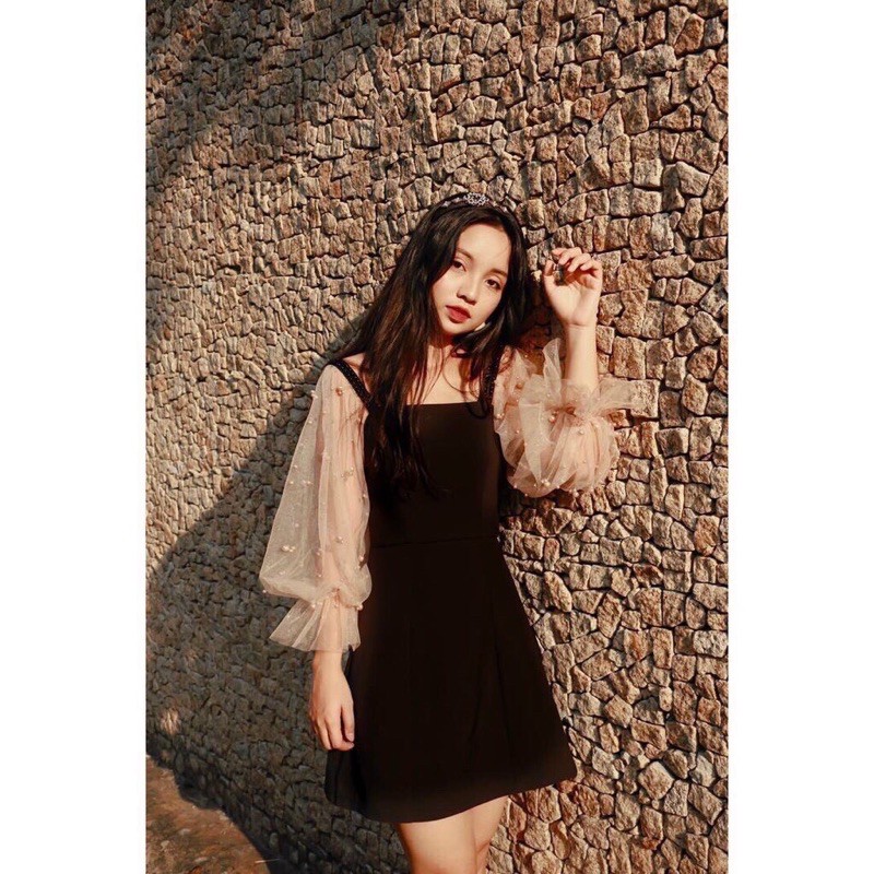 [Rẻ Vô Địch]Đầm đẹp - Đầm lưới đính cườm | BigBuy360 - bigbuy360.vn