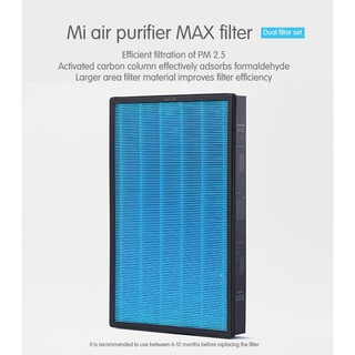   Mã ELHA22 giảm 6% đơn 300K  Lõi Lọc Không Khí thay thế cho Xiaomi Mi Air Purifier Max 