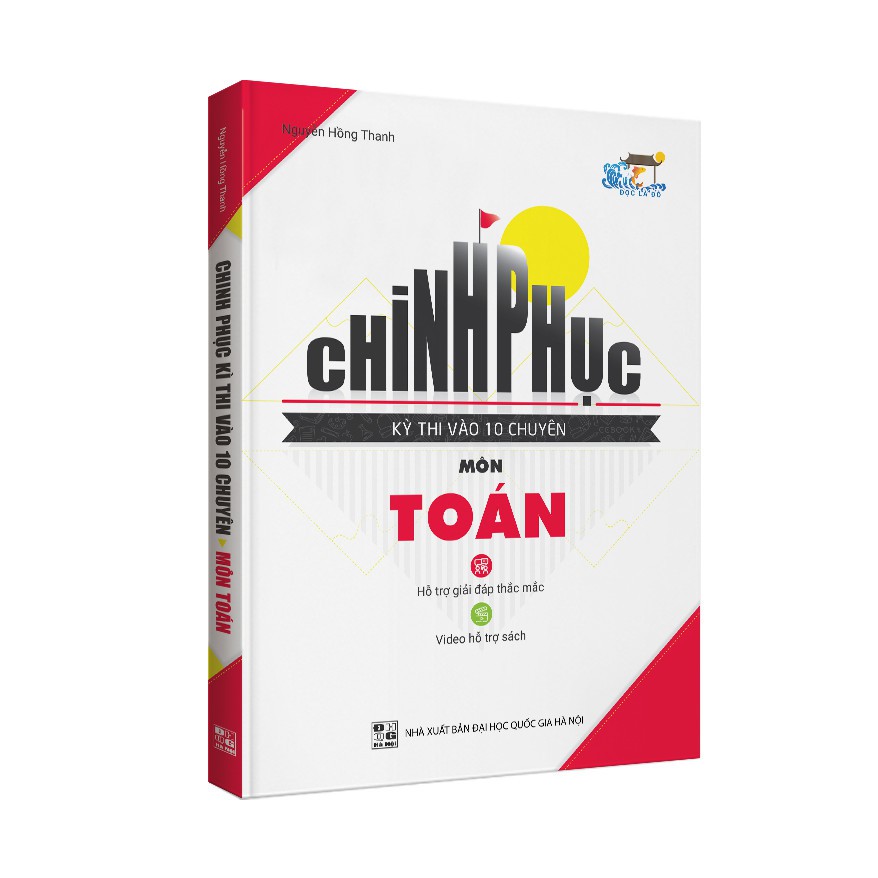 Sách - Chinh phục kì thi vào 10 CHUYÊN môn Toán - Ôn thi vào 10 chuyên - Chính hãng CCbook