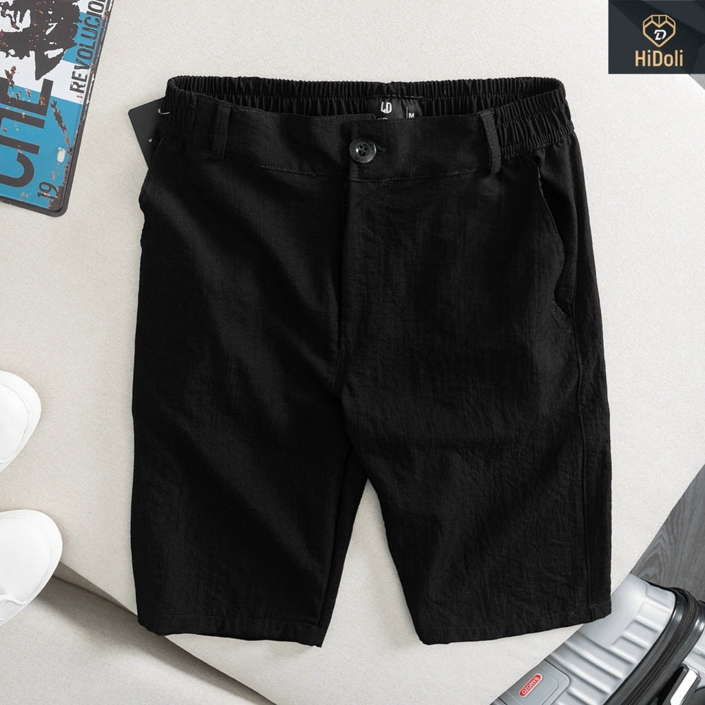Quần short nam, quần ngố đũi nam chất liệu đũi mềm mịn thoáng mát mặc là đẹp
