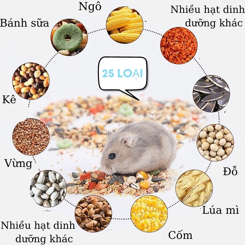 Thức ăn cho hamster tổng hợp gói 400g-familypetshop.vn