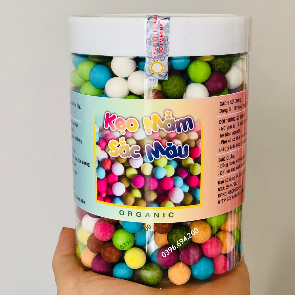 [CÓ CHE TÊN] Hộp 500g Viên Mầm Đậu Nành Hỗ Trợ Tăng Vòng 1 Giảm Cân Mix Vị Nguyên Xơ Matcha Collagen Dâu Việt Quất Cacao | BigBuy360 - bigbuy360.vn