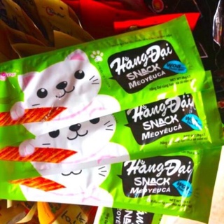 ComBo 10 Miếng Snack  Mèo Yêu Cá Hằng Đại