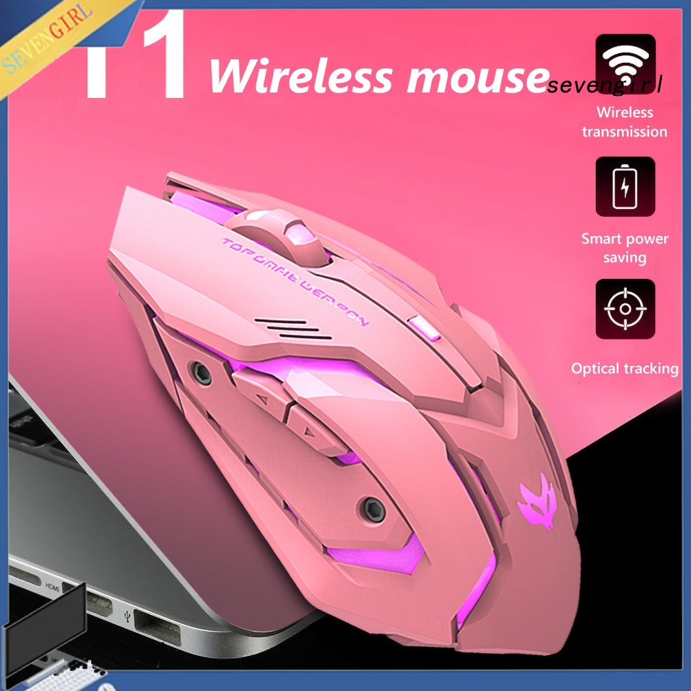 Chuột không dây SEV-T1 2.4G có thể sạc lại tiện dụng | BigBuy360 - bigbuy360.vn