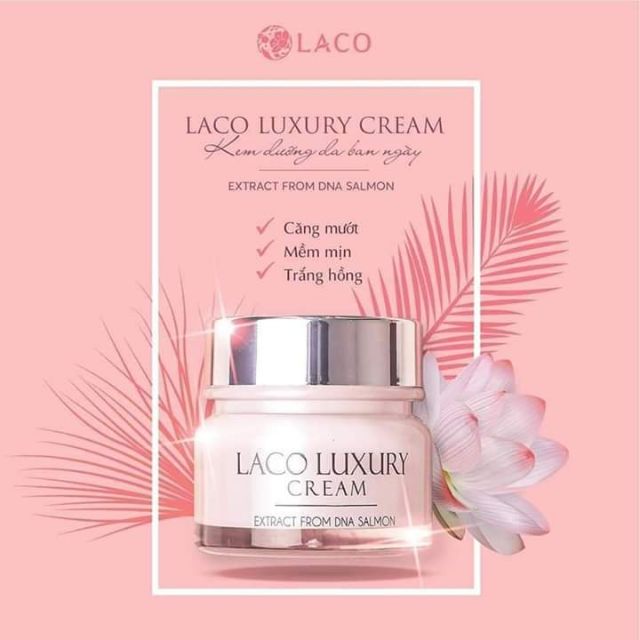 [QUÀ TẶNG KÈM] Kem ngày Laco Luxury Cream