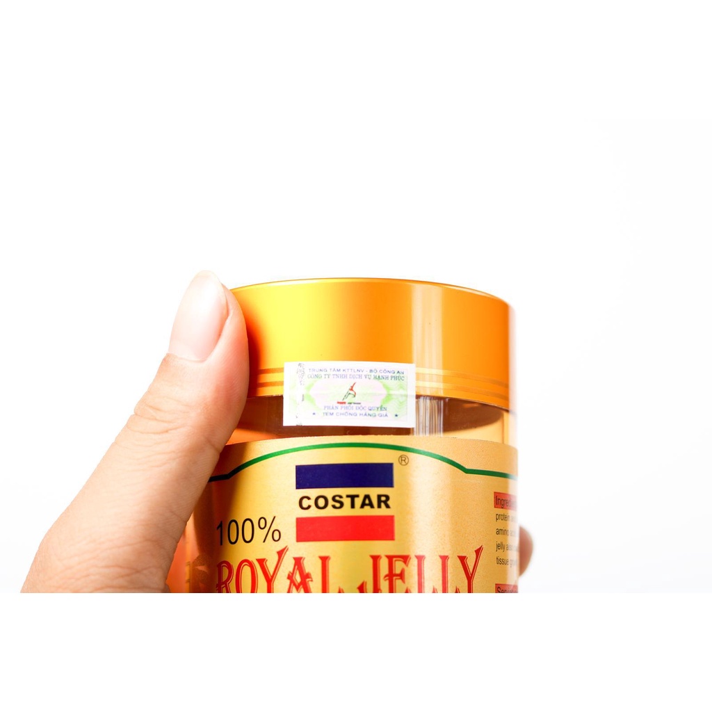 Viên Sữa ong chúa Costar royal jelly 1450mg hộp 100 - 365 viên dưỡng da chậm lão hóa