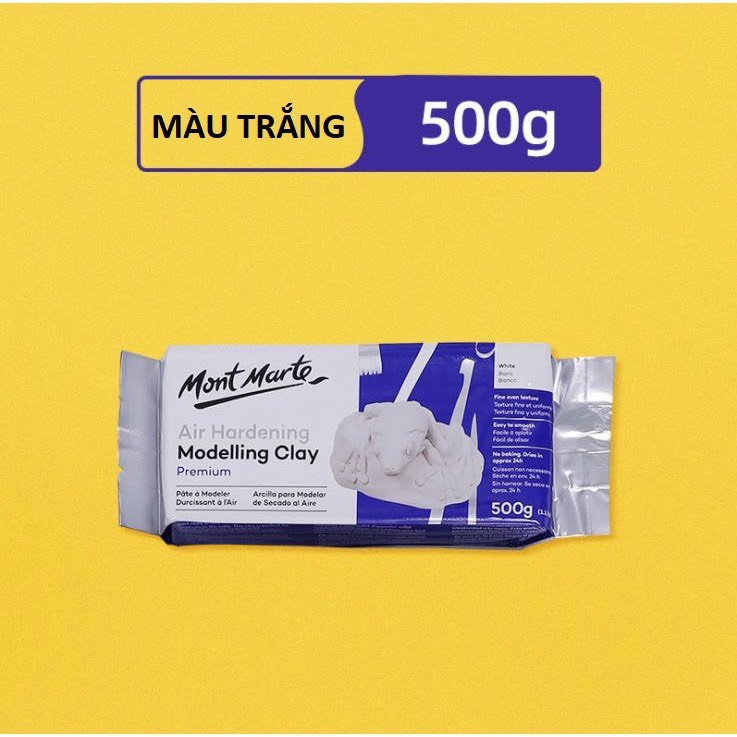 Đất sét Đất nặn tạo hình Tự khô MONT MARTE 500G