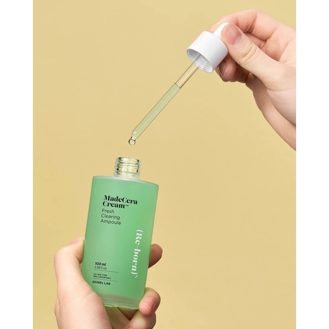 Tinh chất loại bỏ bã nhờn giảm thâm SKINRx LAB MadeCera Cream Fresh Clearing Ampoule 13ml SLMC013AP02