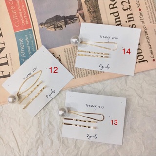 Set 3,4 kẹp tóc ngọc cực xinh