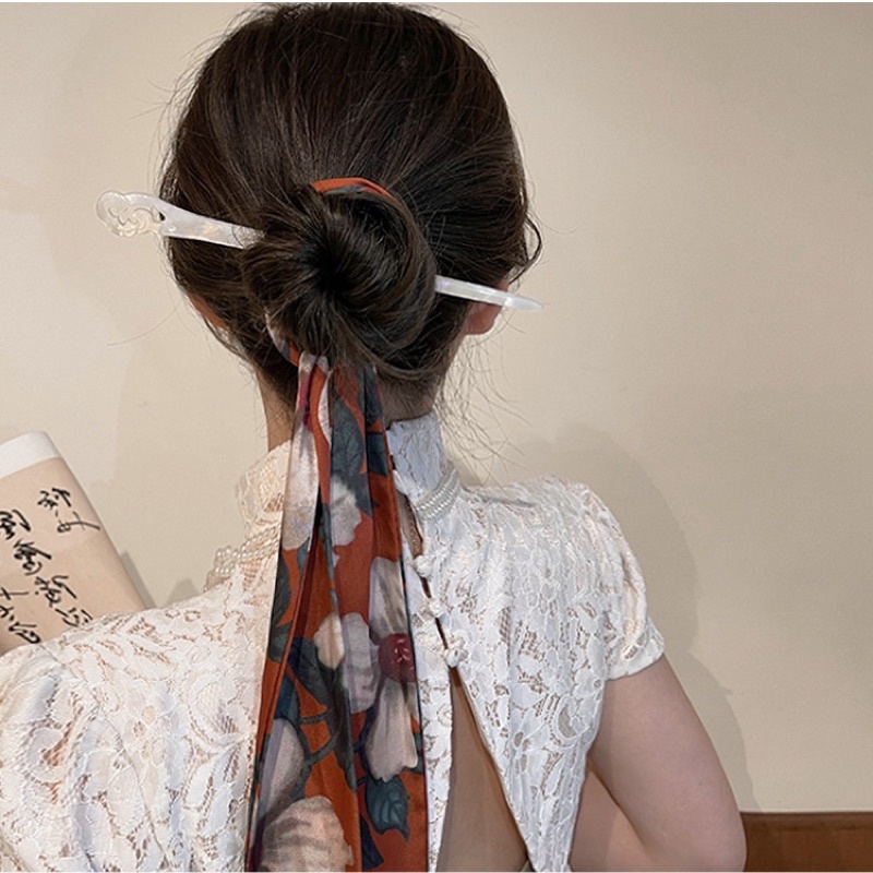 Trâm cài tóc thanh lịch mẫu mới - Khăn turban