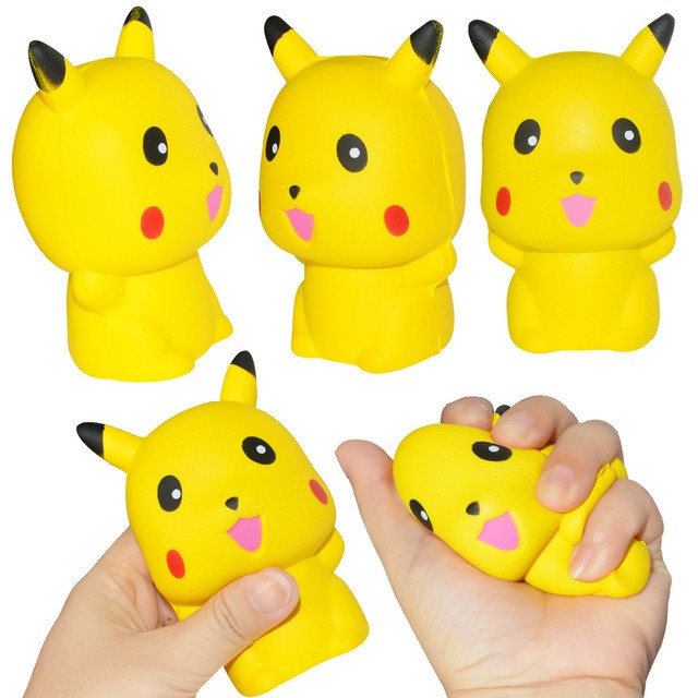 Đồ chơi bóp tay xả stress hình Pikachu đầy đáng yêu