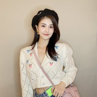áo croptop len Bạch Lộc
