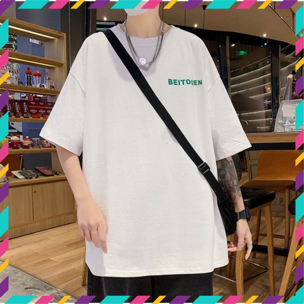 Áo Thun Tay Lỡ Form Rộng Beitoen Siêu Hot🍁 Unisex nam nữ đều mặc được | BigBuy360 - bigbuy360.vn