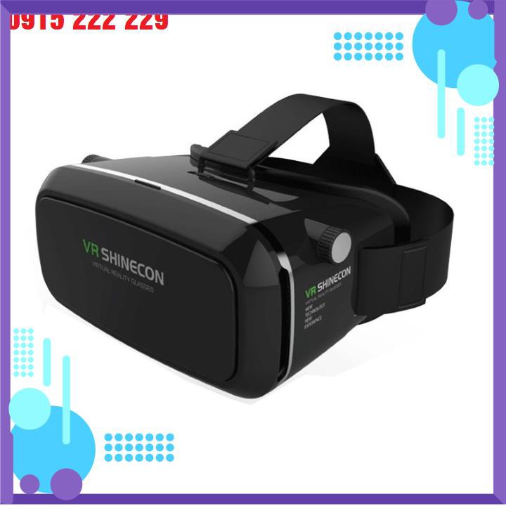 Mua ngay Kính Thực Tế Ảo Dùng Cho Điện THoại Thông Minh Xem Phim 3D VR Shinecon Cao Cấp [Giảm giá 5%]