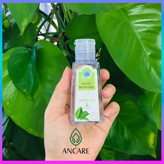 Gel Rửa Tay Khô Ancare Hương Trà Xanh - Sả Chanh 60ml
